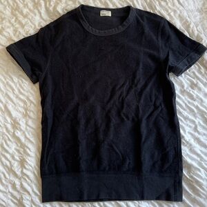 Men’s Club Monaco Terry Short Sleeve Swearshirt